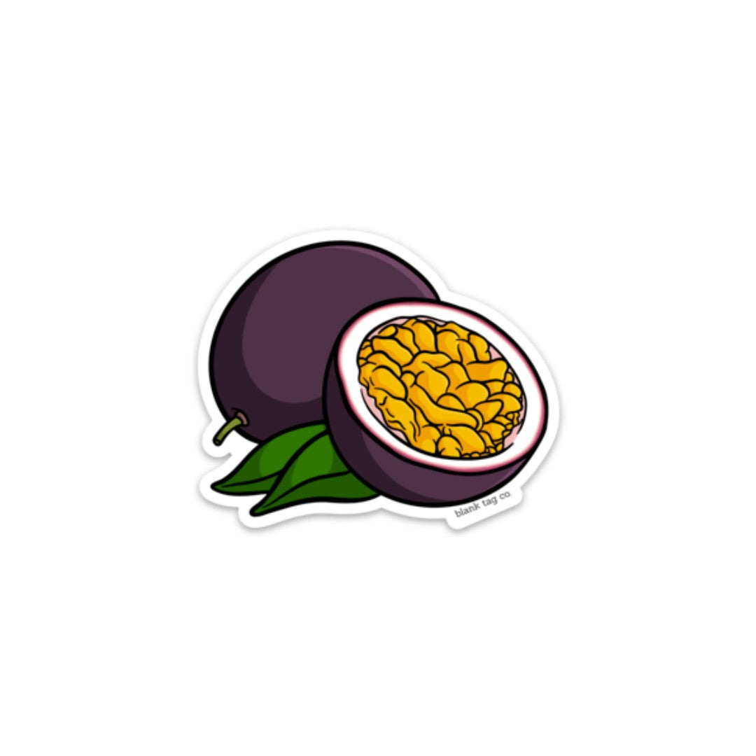 The Passion Fruit Sticker