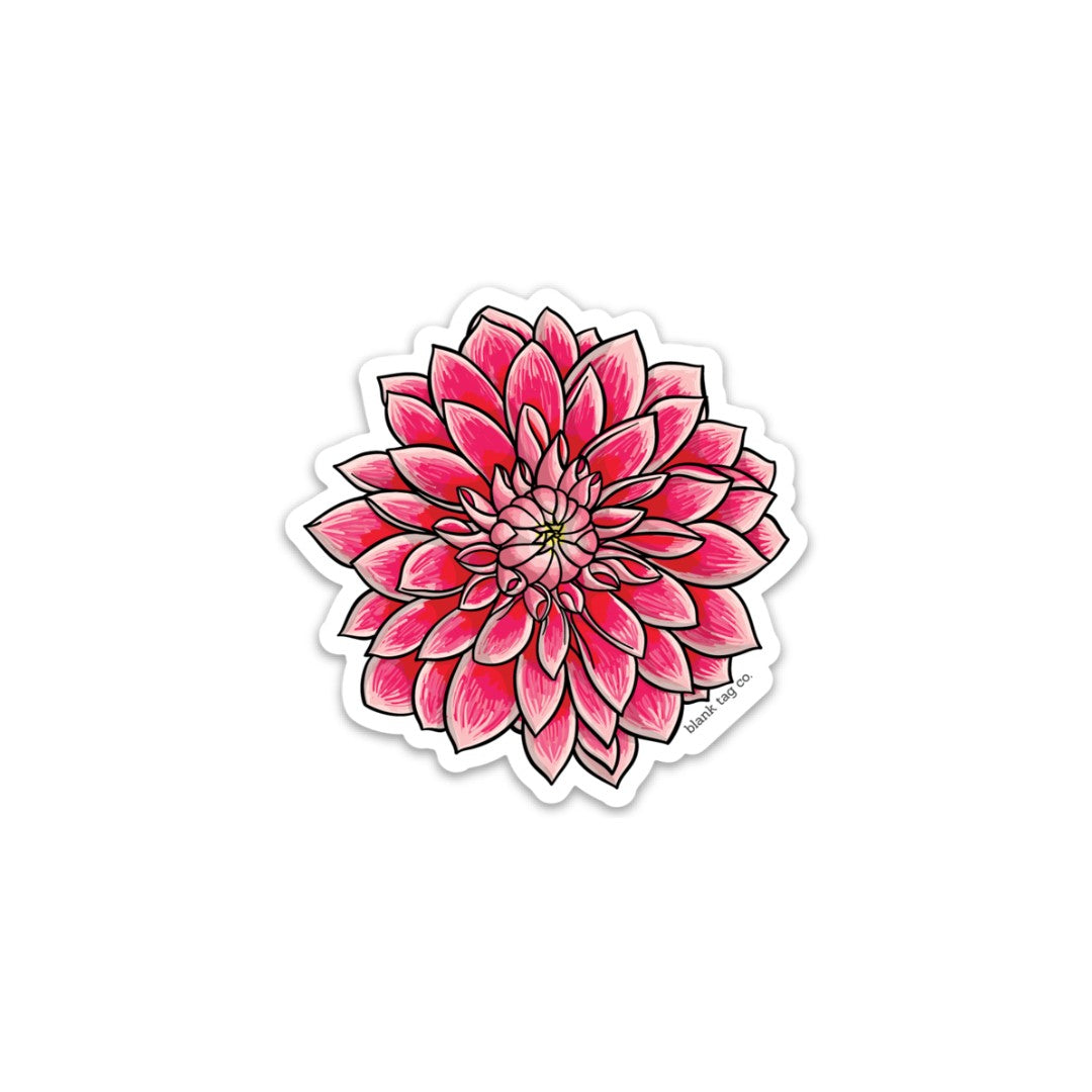 The Dahlia Sticker