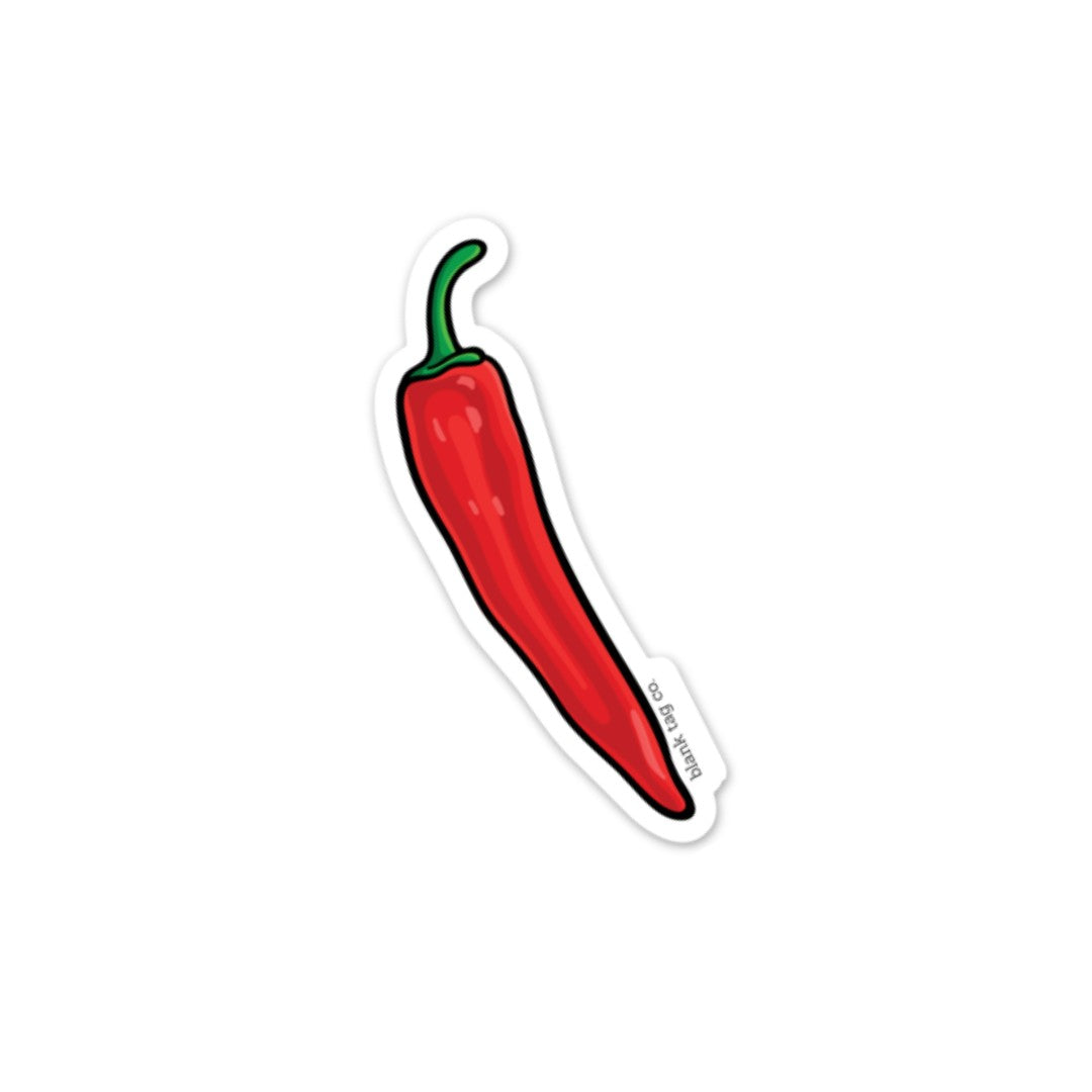 The Red Chile Sticker