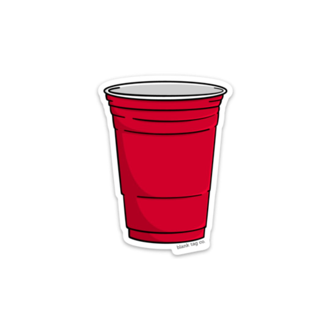 The Red Cup Sticker