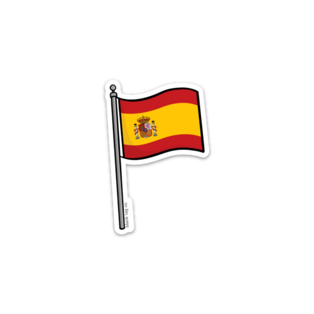 The Spain Flag Sticker