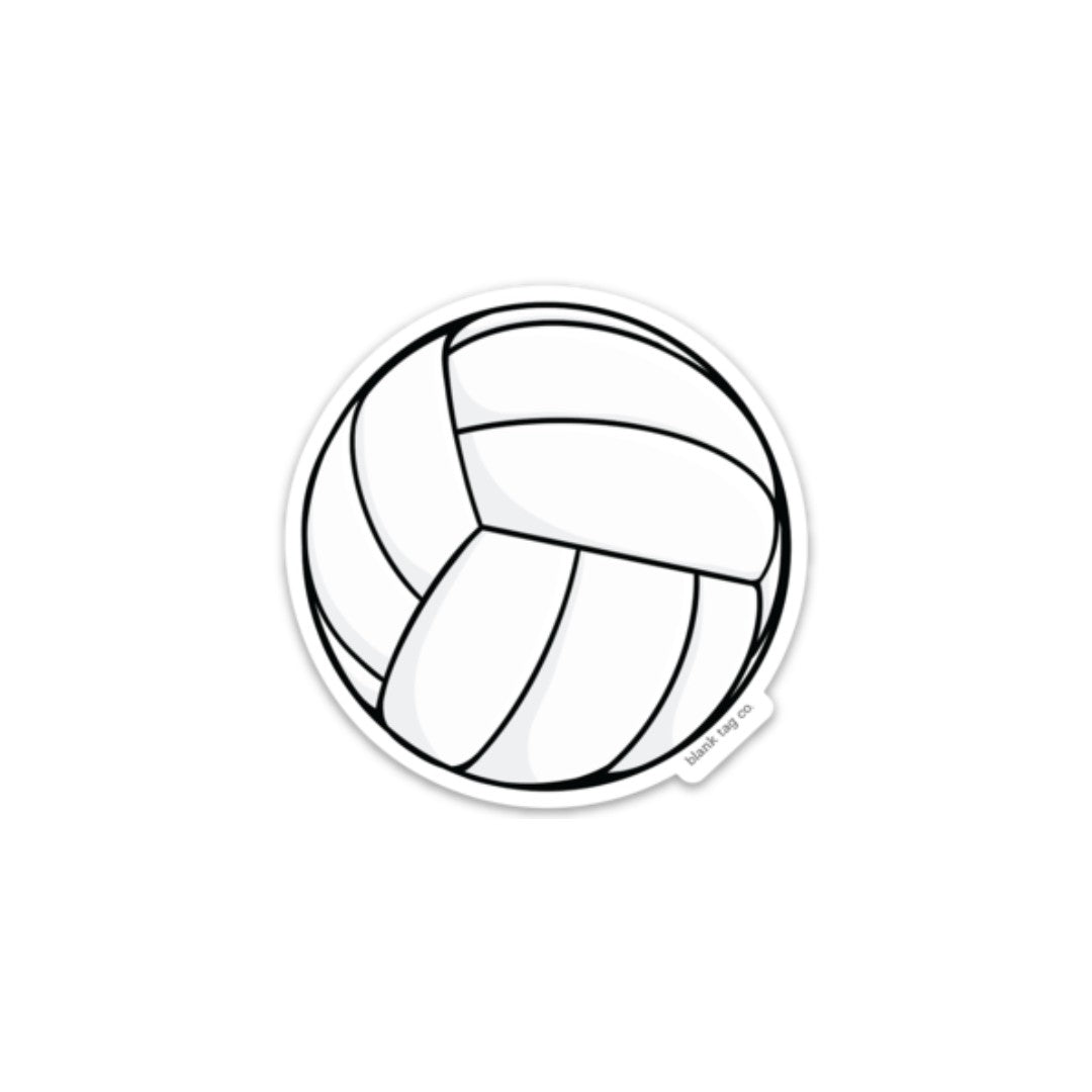 The Volleyball Sticker