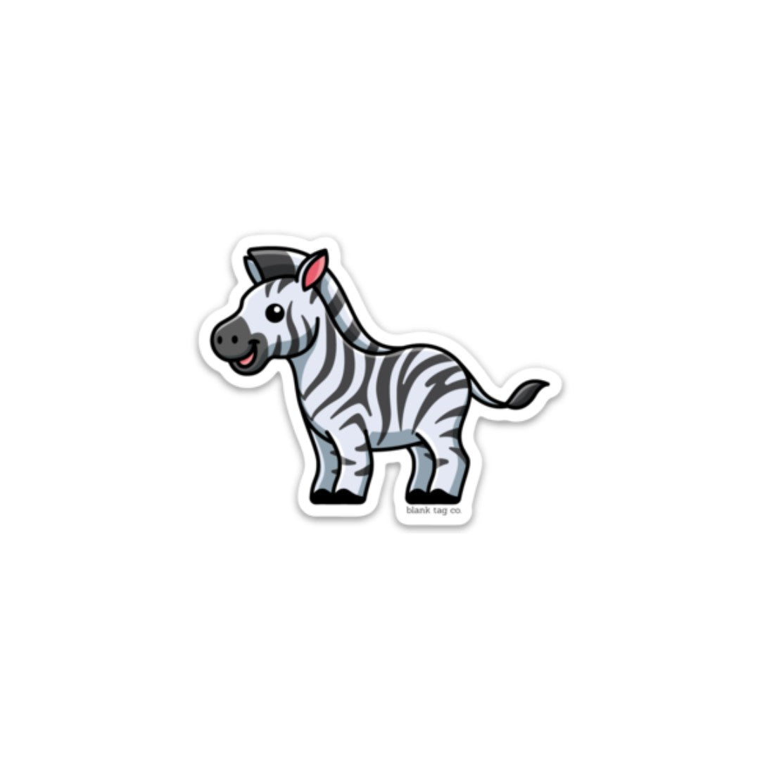The Zebra Sticker